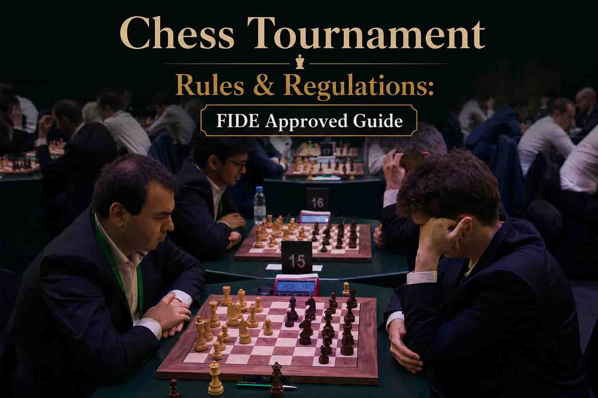 Chess Tournament Rules & Regulations: FIDE Approved Guide