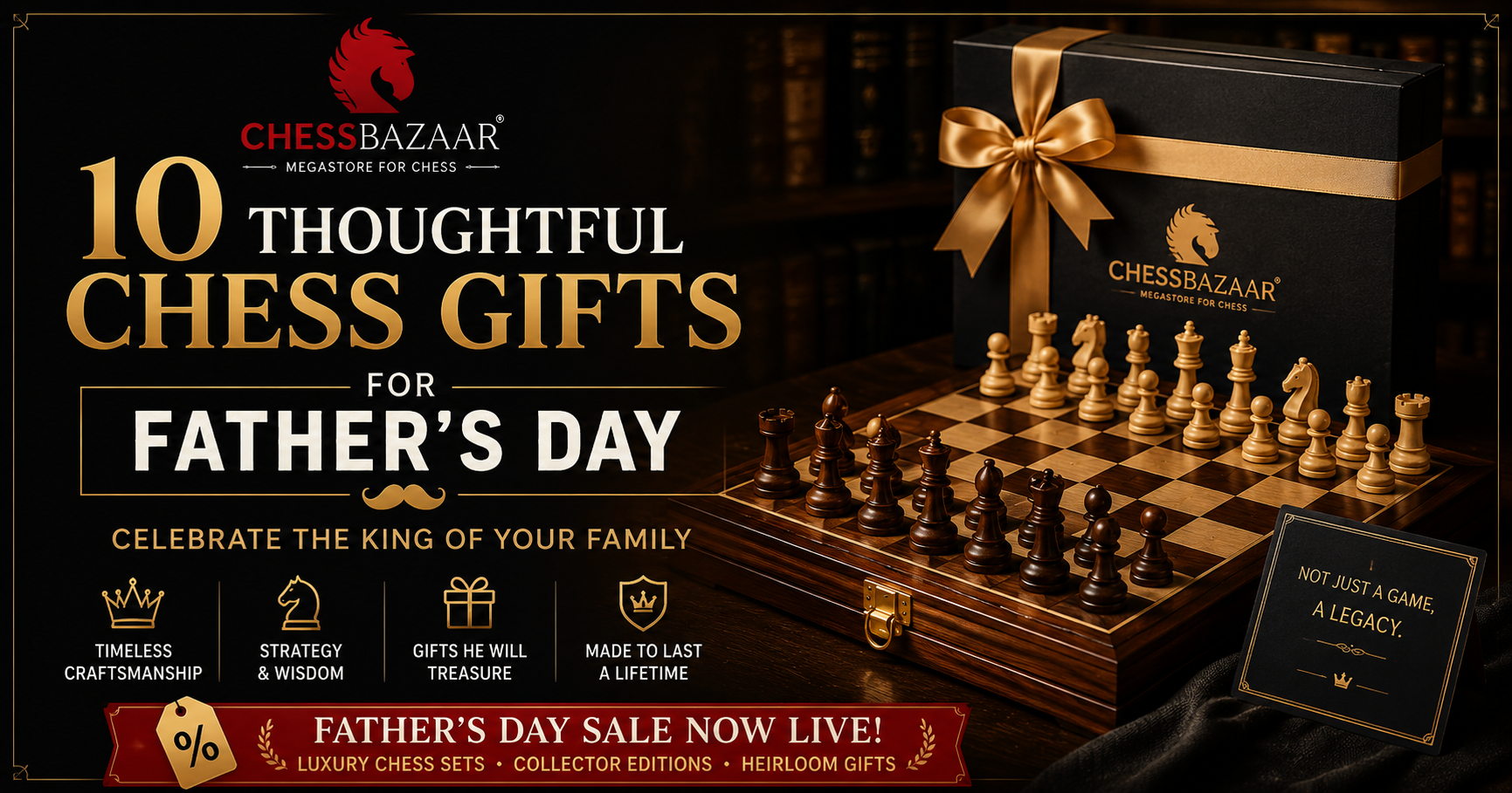 Chess Gift for Father's Day