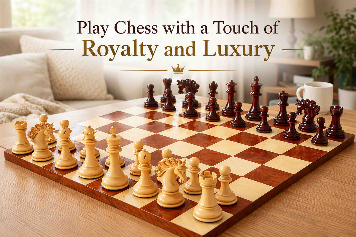 Play Chess with a Touch of Royalty and Luxury