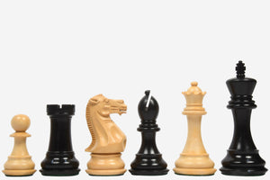 Honour of Staunton (HOS) Series Weighted Chess Pieces in - 4.0" King By Chessbazaar