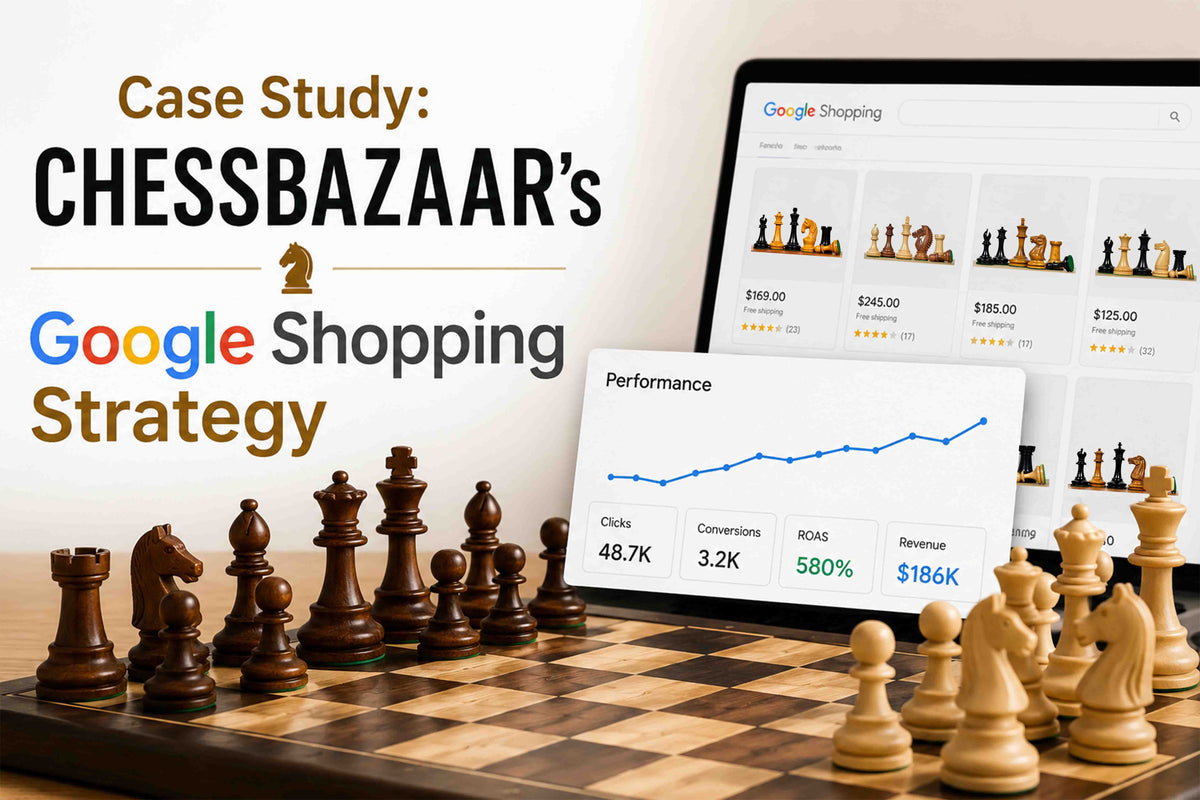 Case Study: CHESSBAZAAR's Google Shopping Strategy
