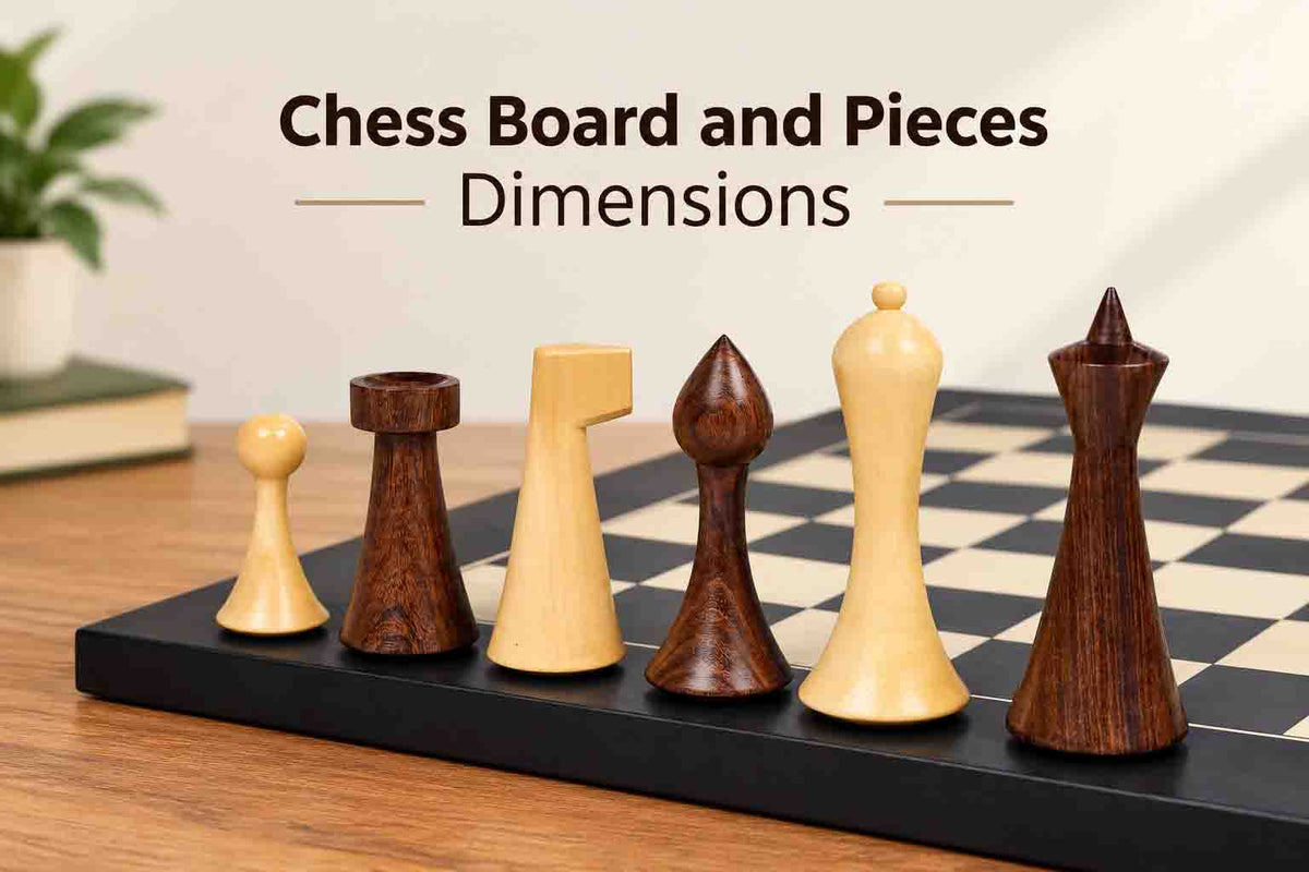 Chess Board and Pieces Dimensions