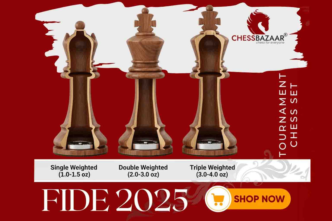 Chess Piece Weight Standards: FIDE Guidelines 2025