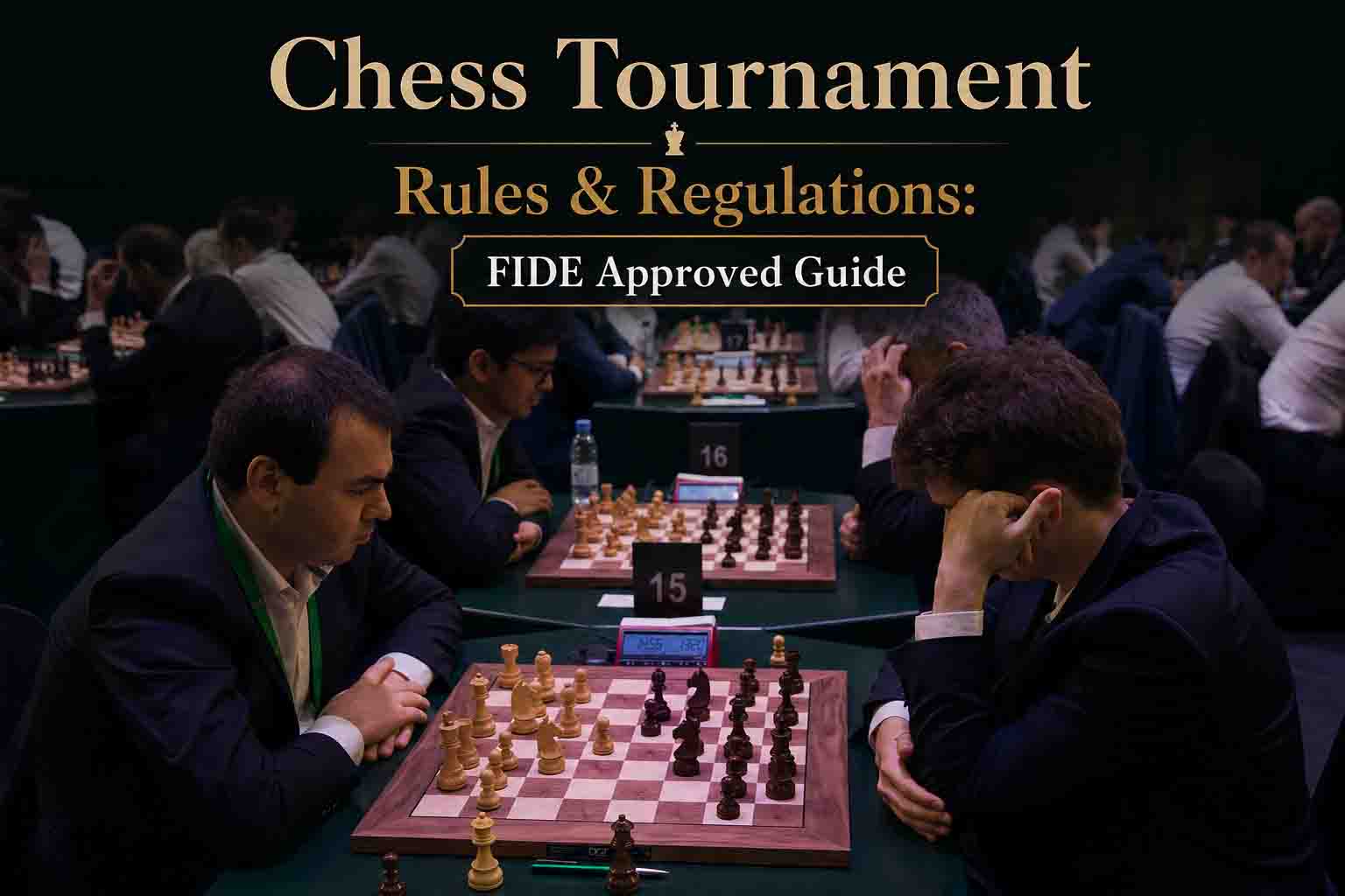 Chess Tournament Rules & Regulations: FIDE Approved Guide