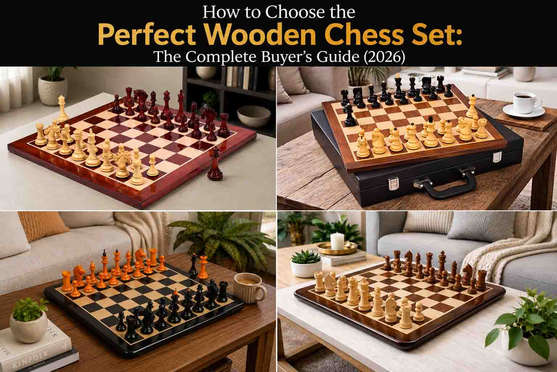 How to Choose the Perfect Wooden Chess Set: The Complete Buyer's Guide (2026)