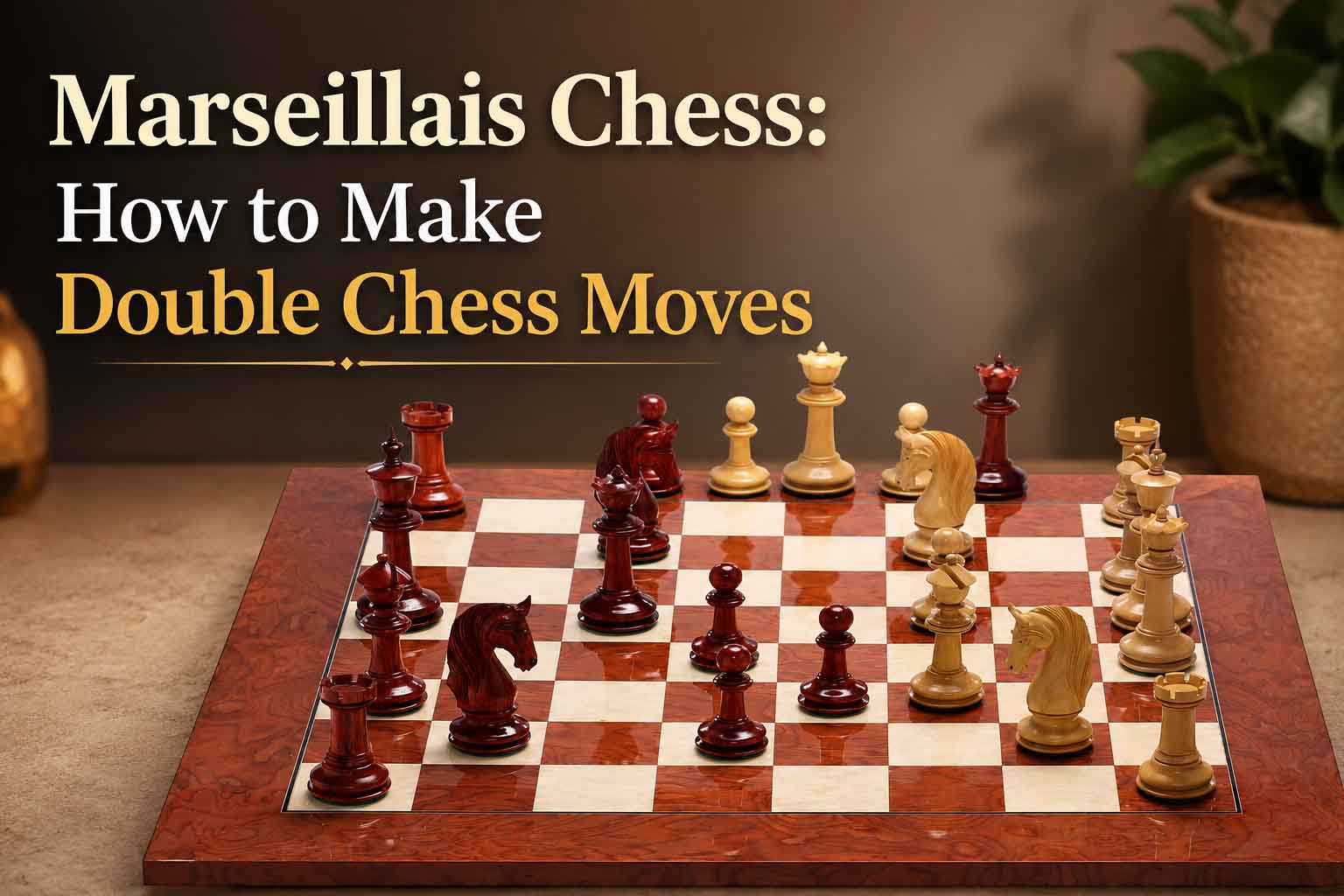 Marseillais Chess: How to Make Double Chess Moves