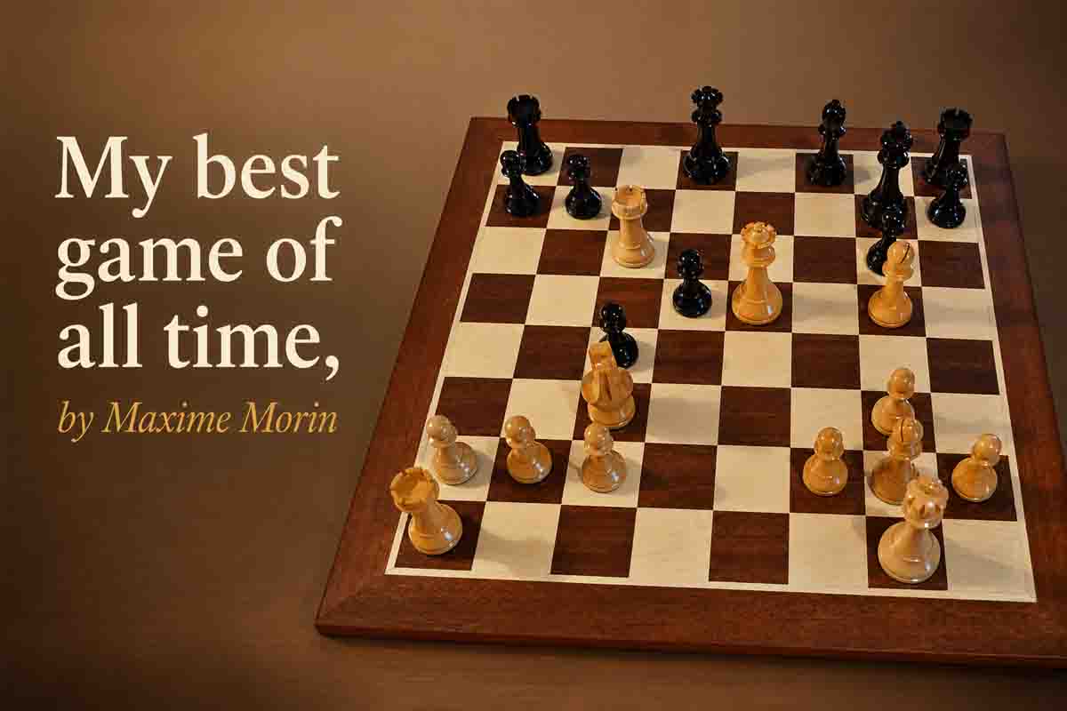 My best game of all time, by Maxime Morin