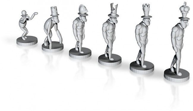 Evolution of Chess Sets