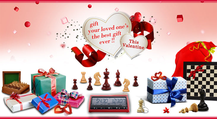Valentine's Special Chess Gifts Up to 55% Off