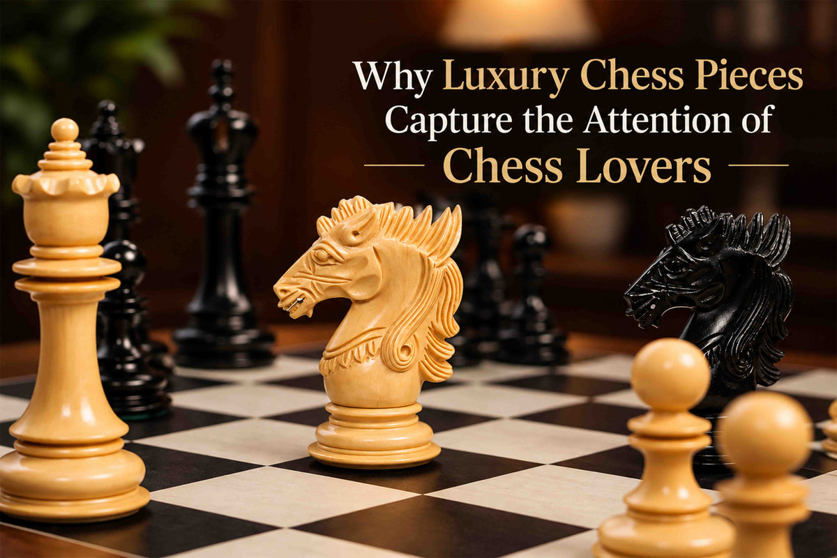 Why Luxury Chess Pieces Capture the Attention of Chess Lovers