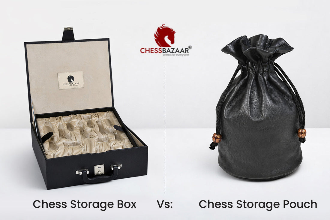 Chess Storage Box Vs. Chess Storage Pouch