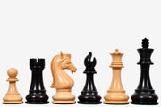 Candidates Series Staunton Chess Pieces Ebony & Boxwood 3.75" King