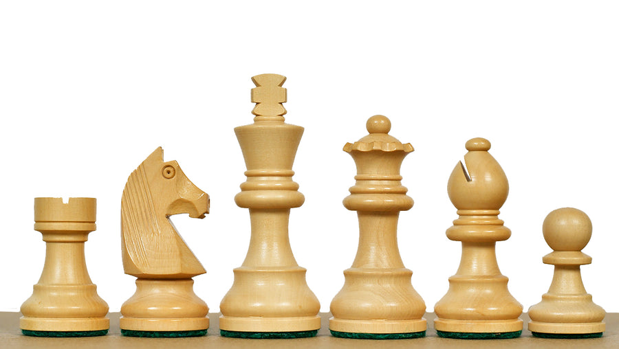 Tournament Staunton Chess Pieces German Knight Sheesham 3"- King