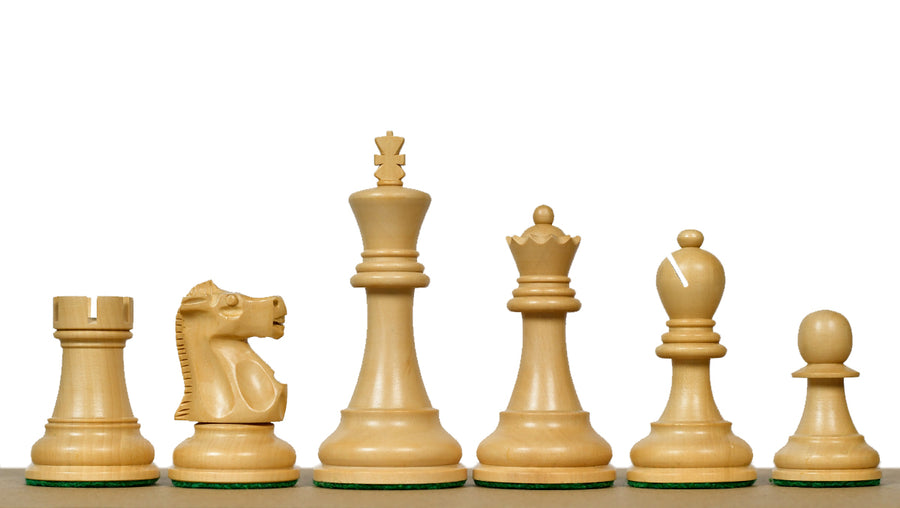 1972 Fischer Spassky Chess Pieces Sheesham & Boxwood 3.75" King