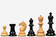 1937 Stockholm Olympiad Chess Pieces in Ebonized Boxwood 3.75"- King