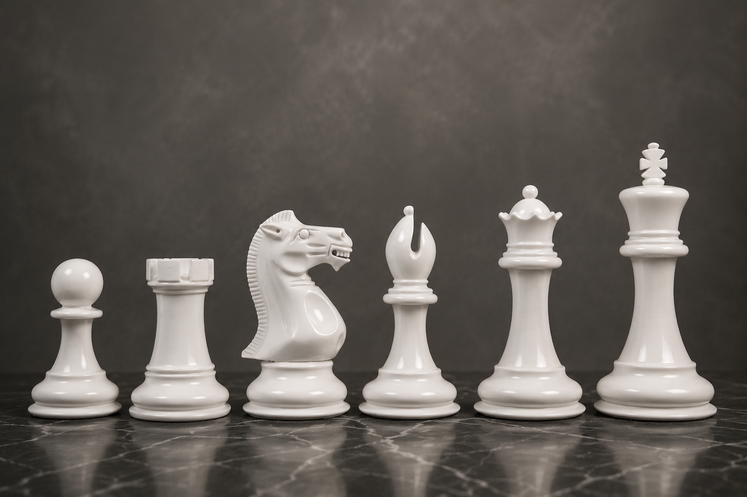 Staunton Chess Pieces Black & White Painted Boxwood 4.4" - Slightly Imperfect | CHESSBAZAAR
