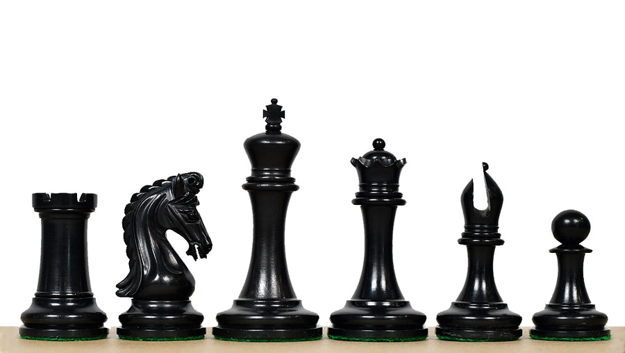 Imperial Collector Sinquefield Cup 2014 Chess Pieces Ebony wood & Boxwood - 3.75" King