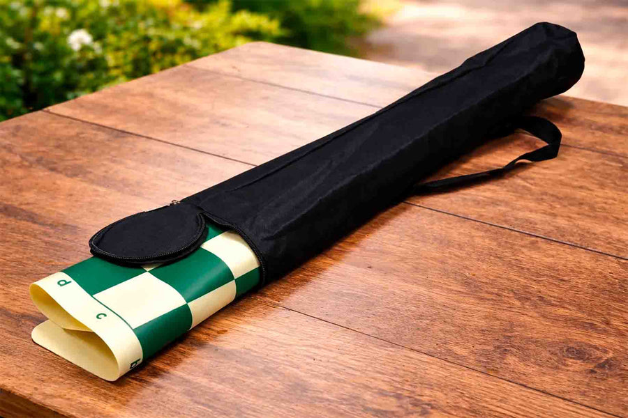 Black Storage Bag for Roll-Up Chess Board Up to 20"