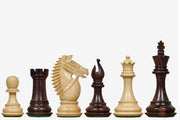 Bridle Knight Series Chess Pieces in Indian Rosewood 4.1"- King