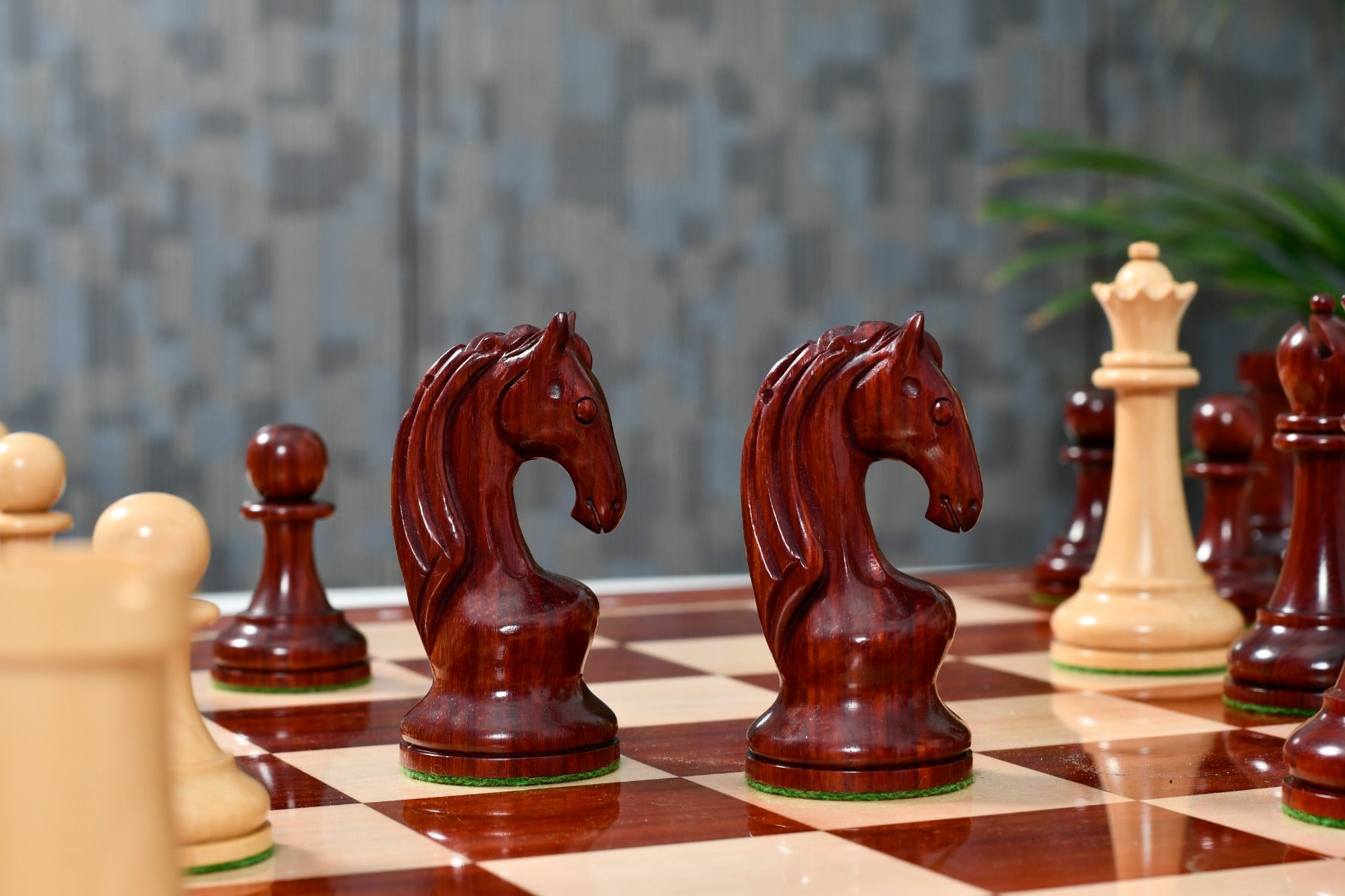 Reproduced 1963-1966 Piatigorsky Cup Chess Pieces in Bud Rosewood / Boxwood - 4.2" King - Shop Now