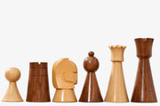 The Australian War Memorial Reproduced Chess Pieces by ACF in Sheesham & Natural Boxwood / King Base Stamping - 3.5" King -Shop Now