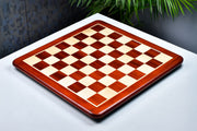 Wooden Blood Red Bud Rosewood Chess Board 21" (55mm Squares)