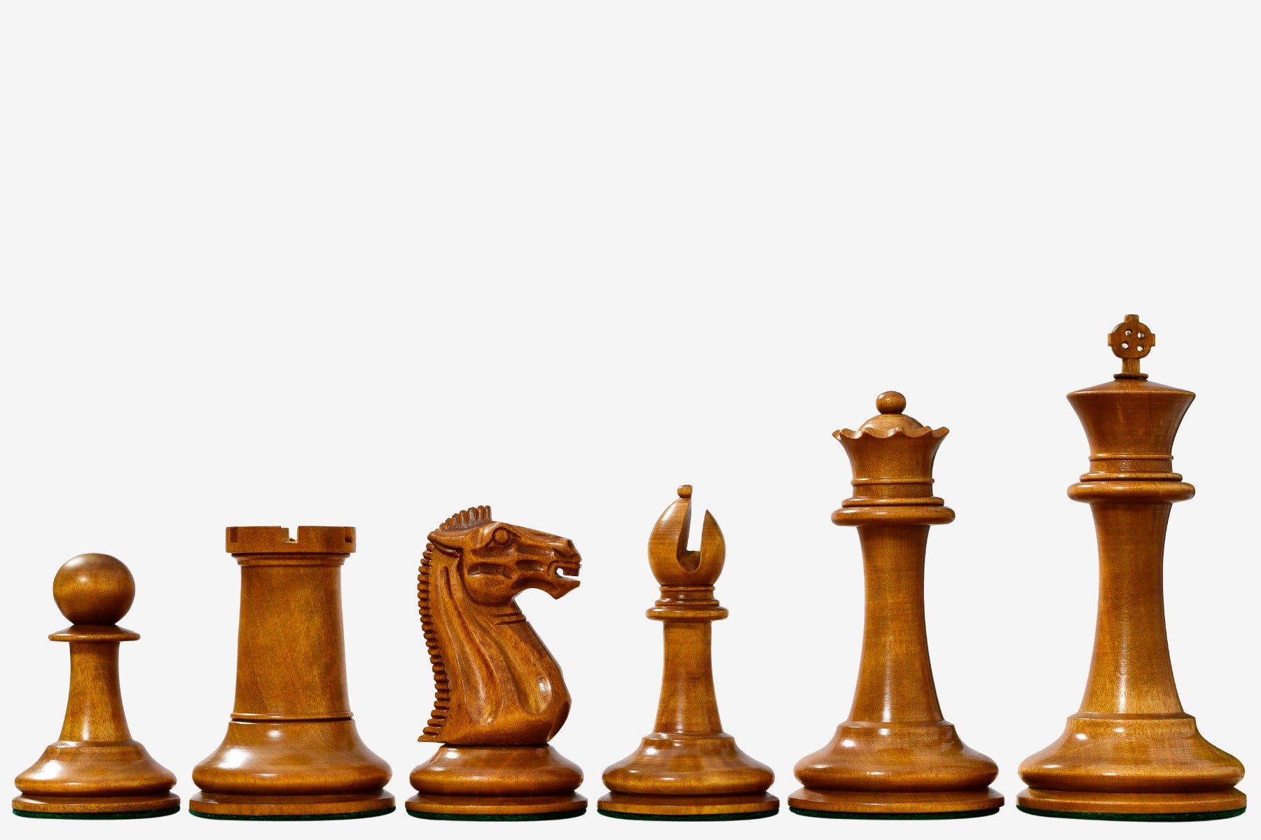 Nathaniel Cooke 1849 Staunton Chess Pieces – 4.5” King | Collector’s Ebony & Boxwood