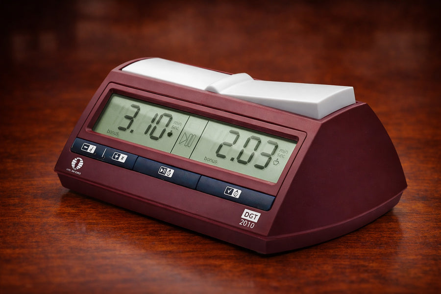 Official DGT 2010 Digital Chess Clock - FIDE World Chess Federation