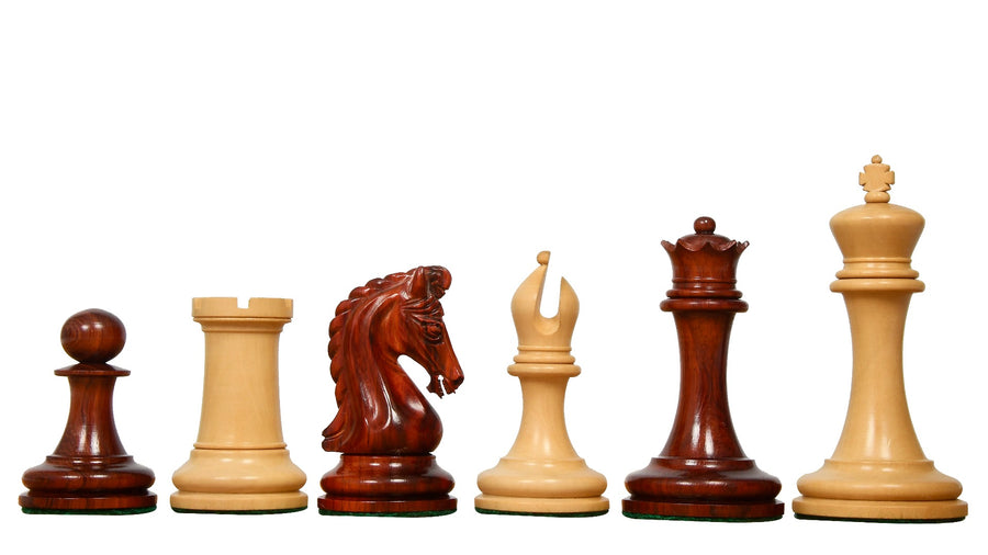 Combo of Imperial Collector Series Chess Set V2.0 in Bud Rosewood / Boxwood - 3.75" King with Box
