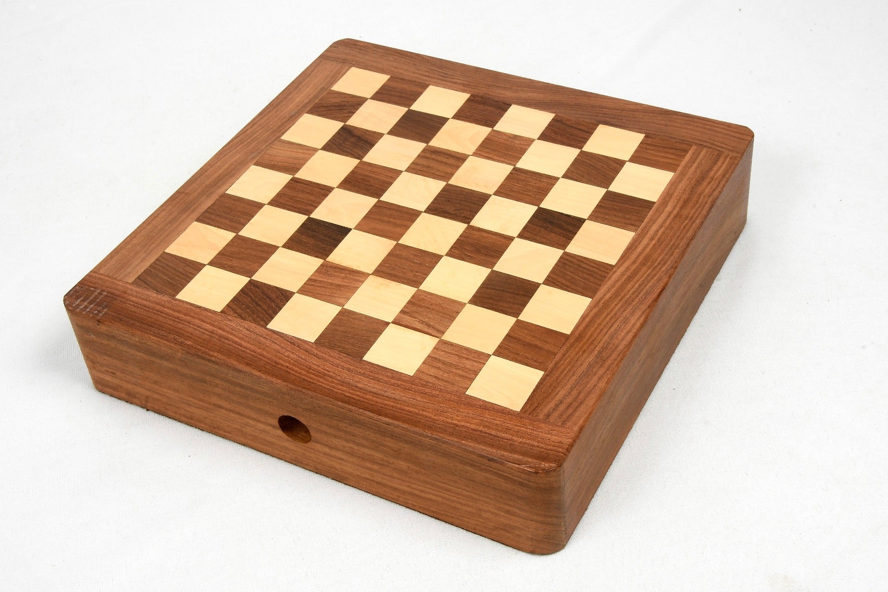 Magnetic Travel Chess Set Sheesham & Boxwood Dice Stones - Slightly Imperfect | CHESSBAZAAR