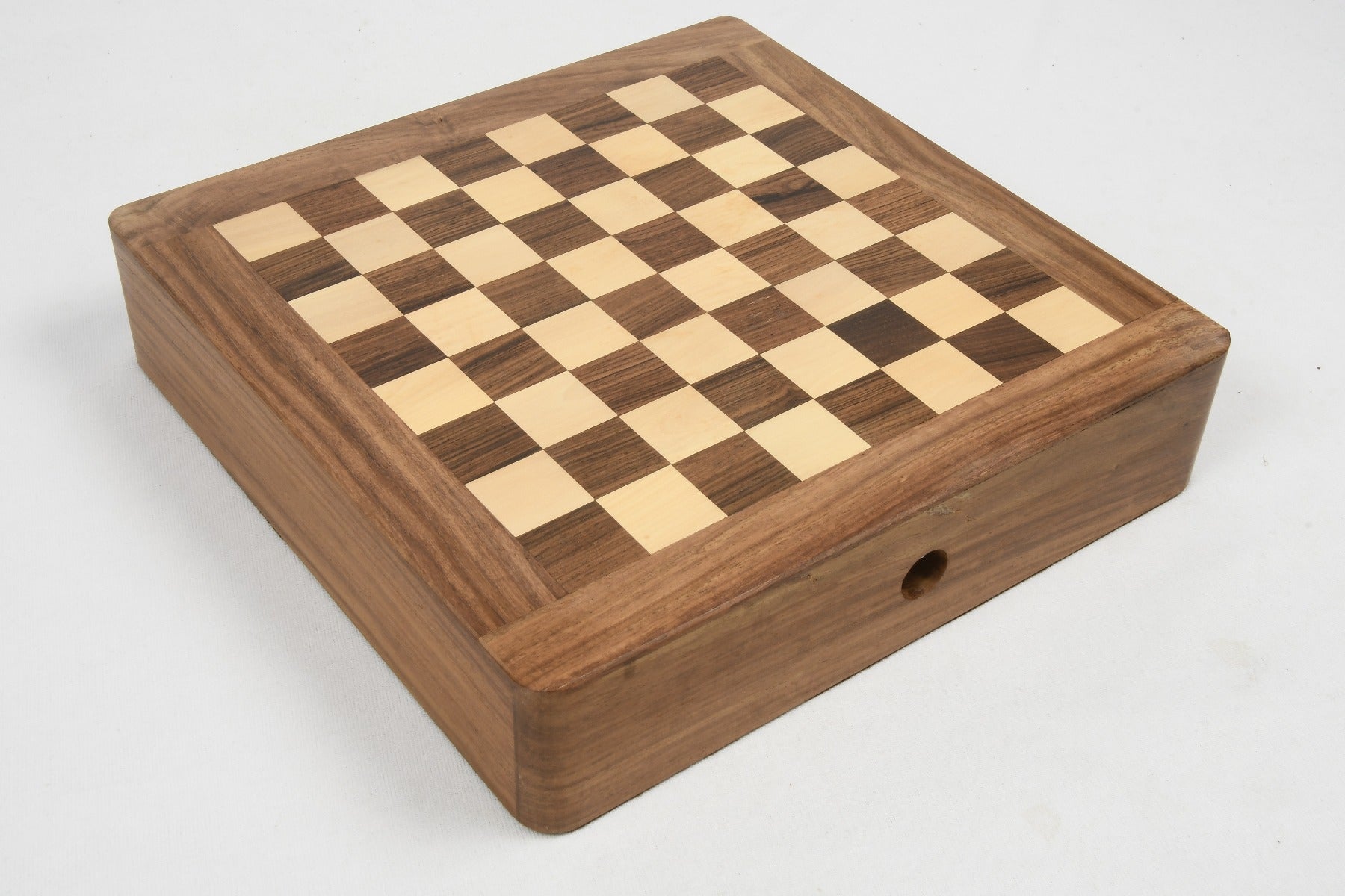 Magnetic Travel Chess Set Sheesham & Boxwood Dice Stones - Slightly Imperfect | CHESSBAZAAR