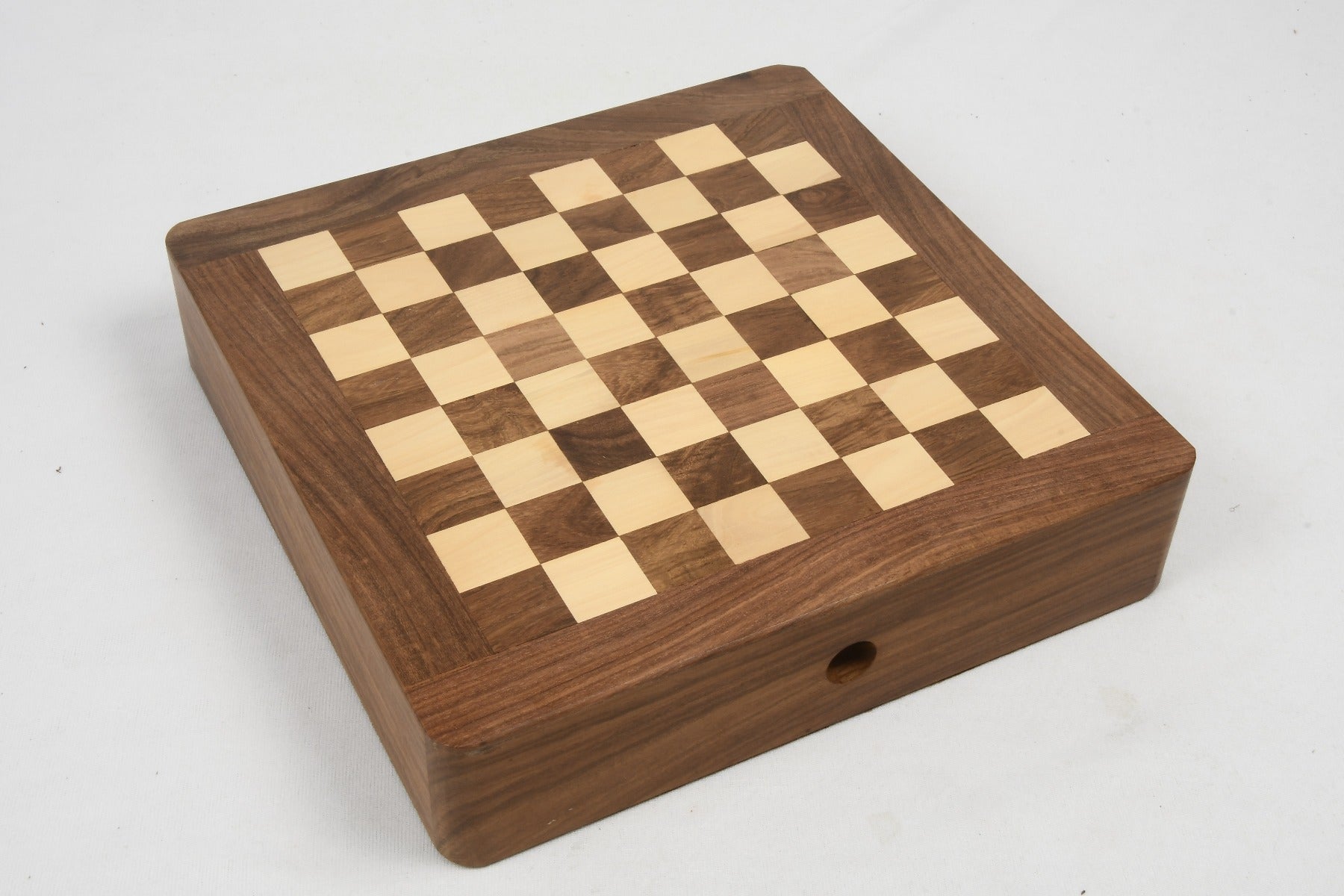 Magnetic Travel Chess Set – Sheesham & Boxwood with Dice & Stones | Slightly Imperfect but Quality