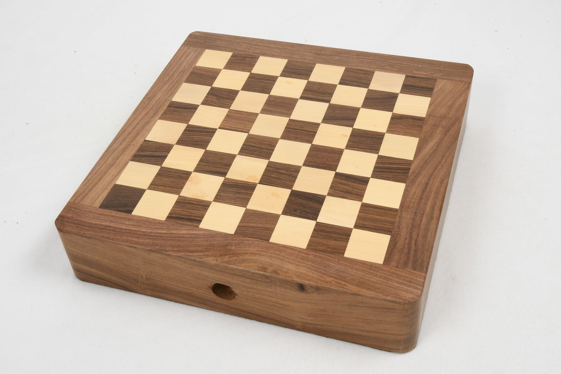 Travel-Friendly Magnetic Chess Set – Sheesham & Boxwood with Dice & Stones | Budget-Friendly & Slightly Imperfect
