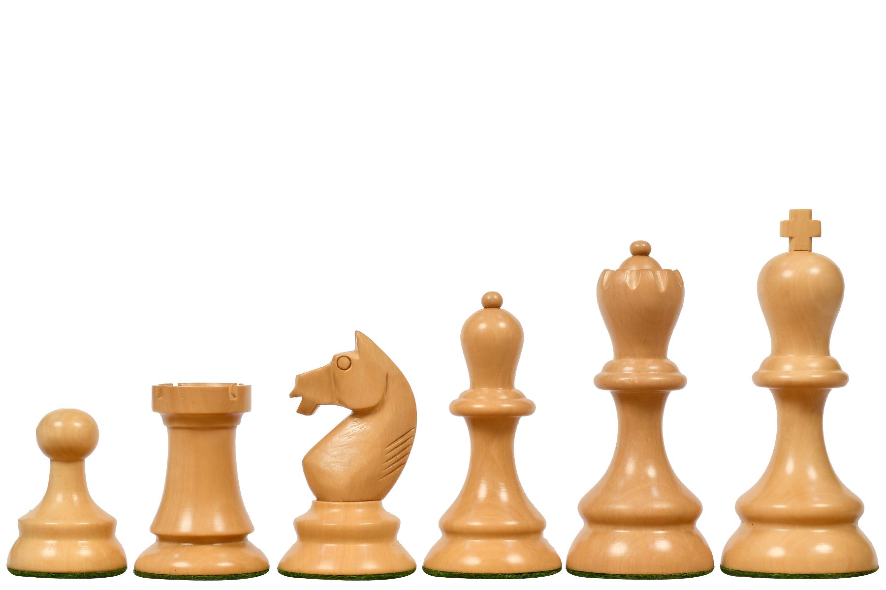 1937 Stockholm Olympiad Chess Pieces in Ebonized Boxwood 3.75"- King