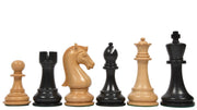 Chess Pieces in Ebony & Boxwood 3.8" - Slightly Imperfect Series | CHESSBAZAAR