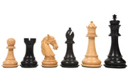 Columbian Chess Pieces in Ebony & Boxwood 4.3"- King