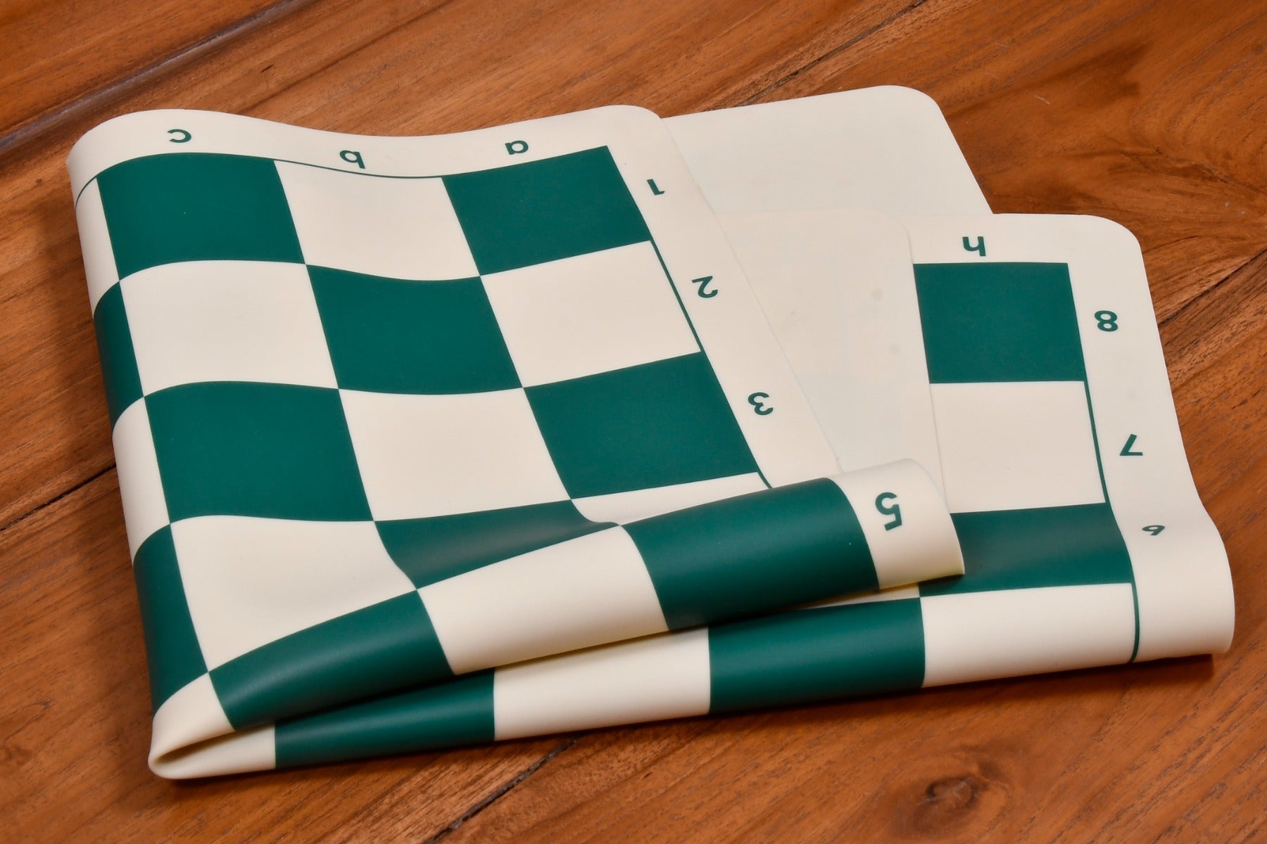 Silicone Unique Flexible Roll-up Chess Board By Chessbazaar
