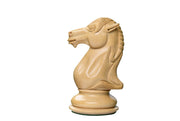 The CB Giant Monstrous Series Knight Chess Piece in Box Wood / Paper Weight -4.21" Height.