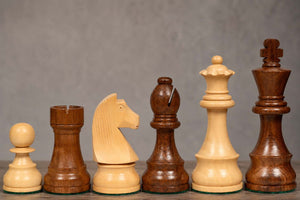 Tournament Staunton Chess Pieces German Knight Sheesham 3.75" King