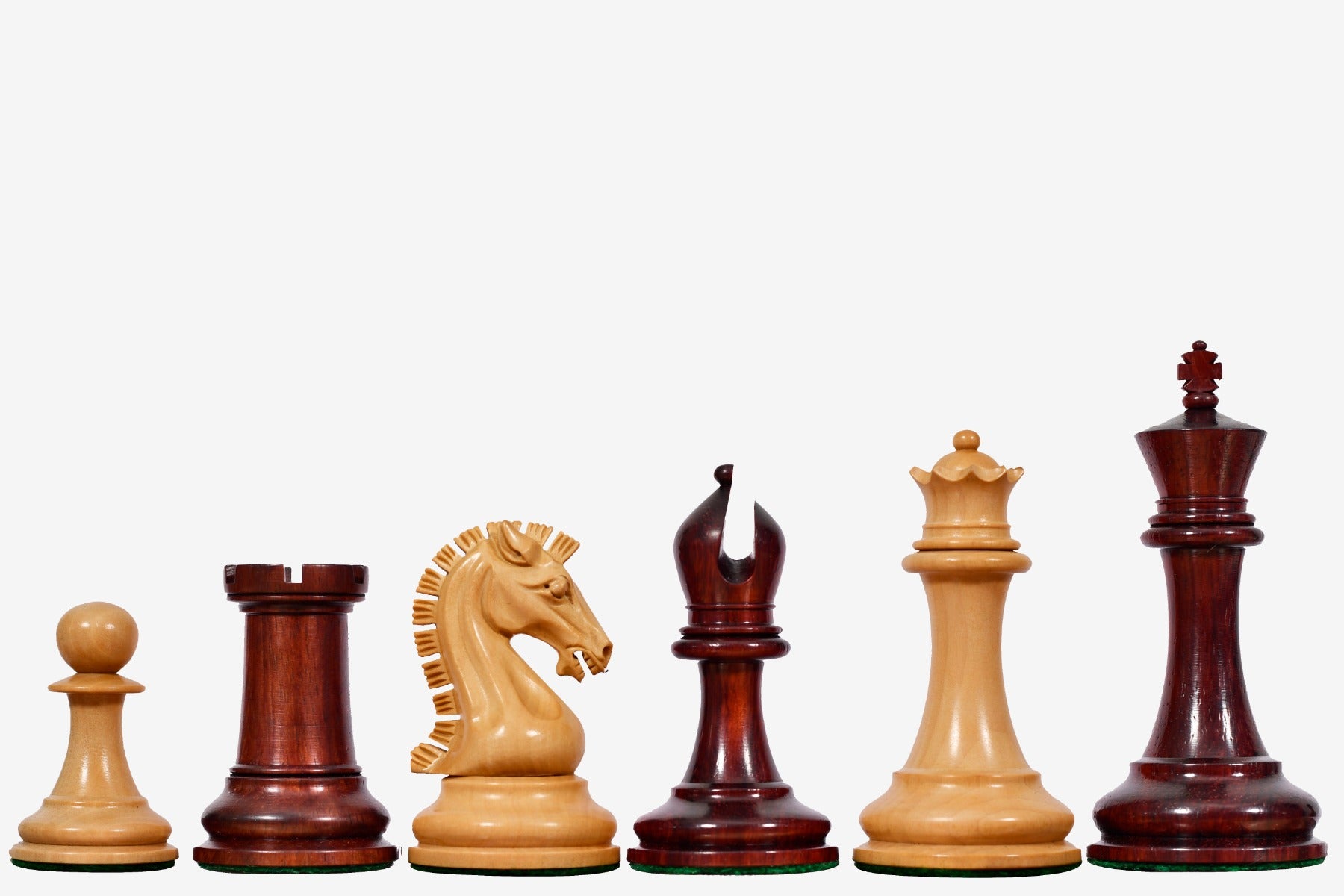 The Sinquefield Cup 2017 Reproduced Original Chess Pieces in Bud Rosewood & Boxwood - 3.75" King