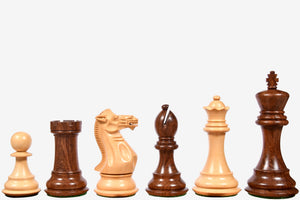 The Honour of Staunton (HOS) Series Weighted Chess Pieces - 4.0" King By Chessbazaar