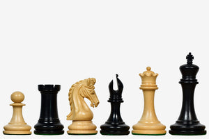 Imperial Collector Sinquefield Cup 2014 Chess Pieces Ebony wood & Boxwood - 3.75" King