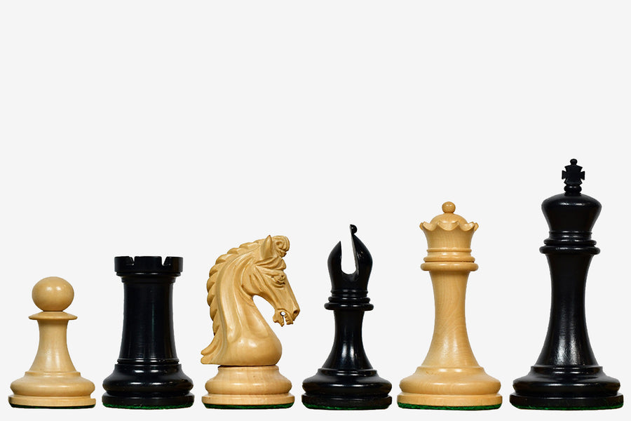 Imperial Collector Sinquefield Cup 2014 Chess Pieces Ebony wood & Boxwood - 3.75" King