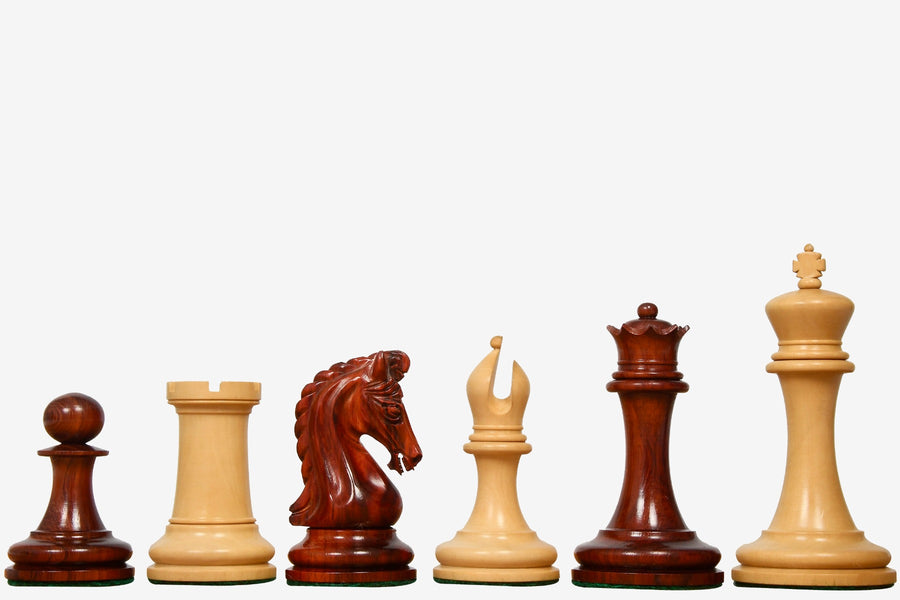 Imperial Collector Sinquefield Cup 2014 Chess Pieces Bud Rosewood 3.75"- King