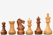 Laughing Knight Chess Pieces in Sheesham & Boxwood 3.0"- King