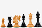 Arabian Knight Artisan Staunton Chess Pieces Ebony & Boxwood 4.2"- King
