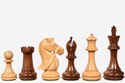 Bridle Knight Weighted Chess Pieces Sheesham & Rosewood 4.2" Extra Queens
