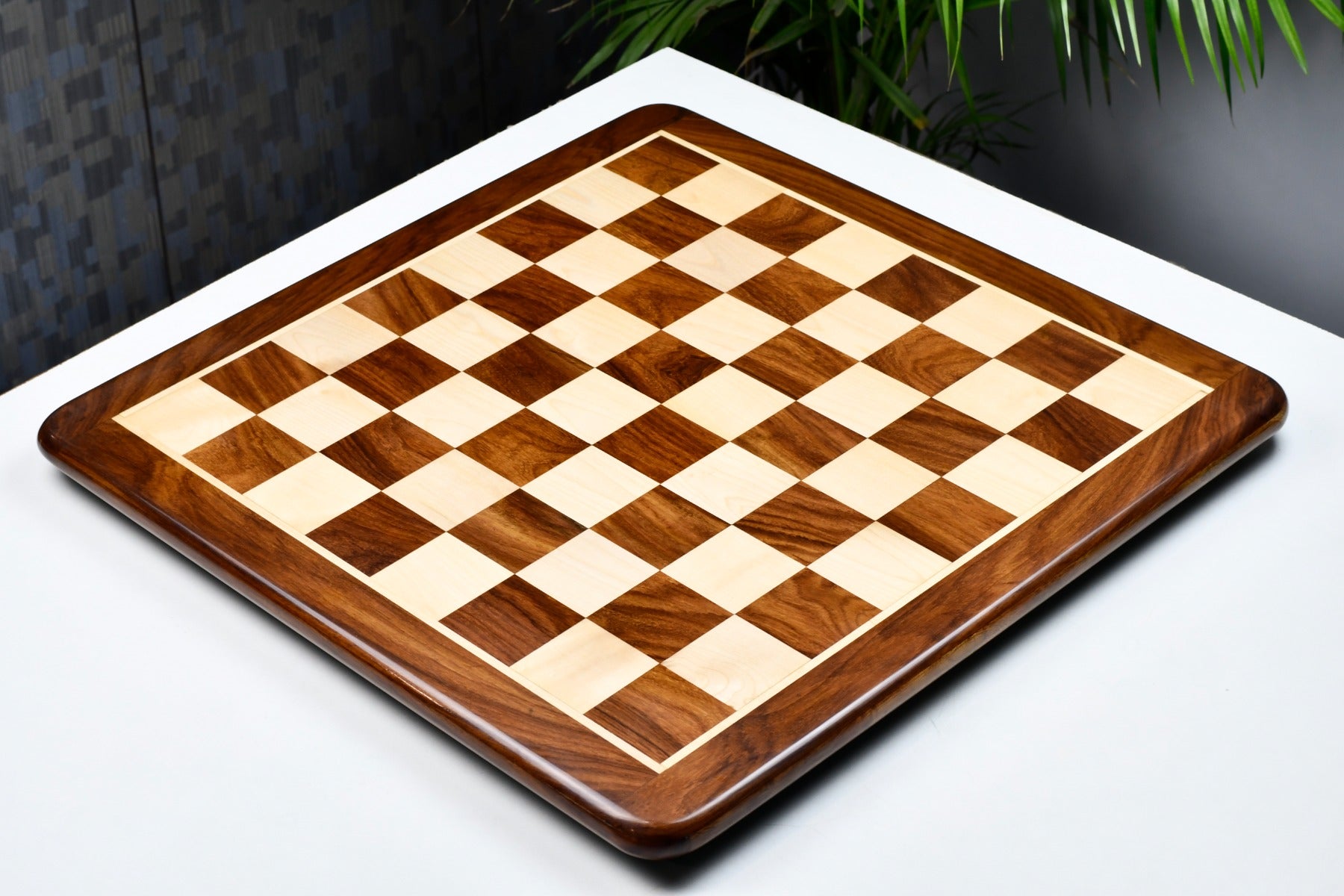 1. Wooden Chess Board in Sheesham by Chessbazaar