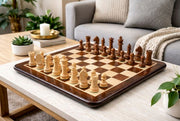 Championship Series Chess Pieces Sheesham & Boxwood 3.75" with Board